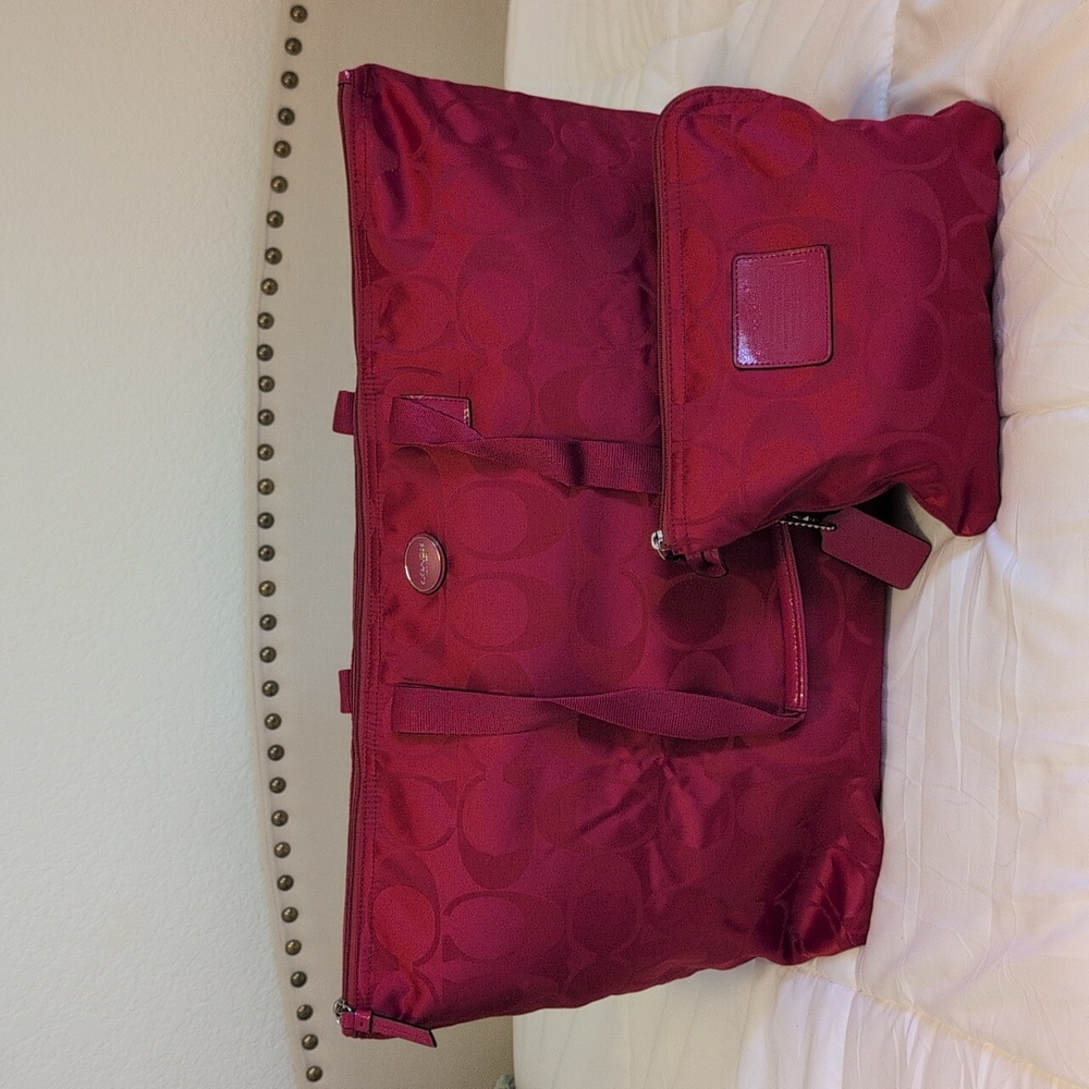 Coach Getaway Signature Large Nylon Packable Weekender (COACH F77316)